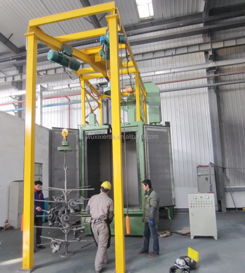 Q3710 Double Hook Shot Blast Machine,Shot Blasting Machine Buy Shot