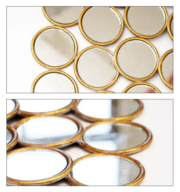 Small Glass Mirror Unique Style Decorative Round Wall Mirror For Dining Room Or Bedroom Buy