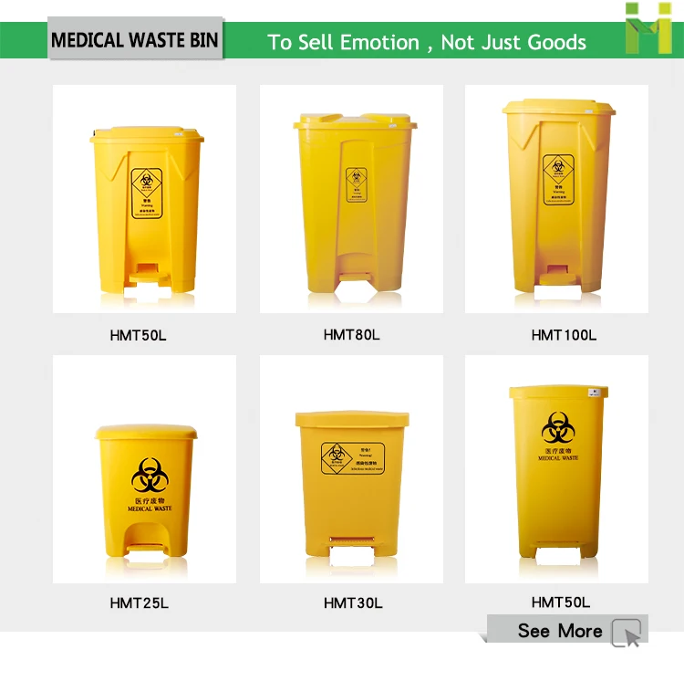 30l Rectangular Plastic Clinical Waste Bins Buy Clinical Waste Bins
