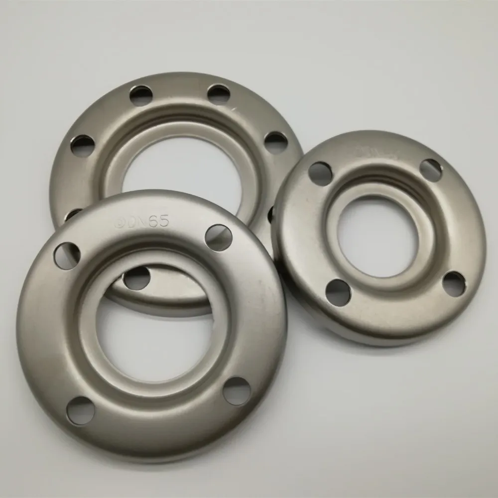 din 2642 stainless steel pressed flange, loose flange