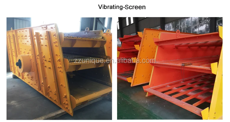 Large Feed Inlet Vibrating Screen/limestone Hot Sale Vibrating Screen ...