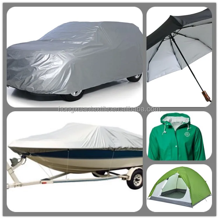 Waterproof Car Cover Taffeta Fabric With Pa Silver Coating Buy Pa