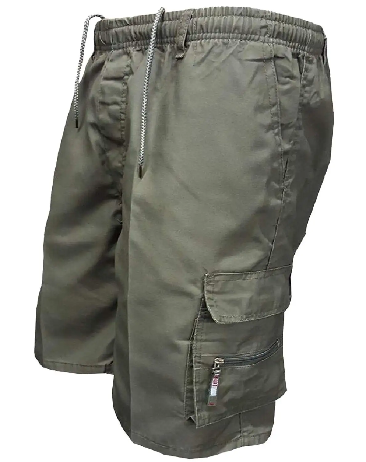 JuJuTa Mens Stretch Boardshorts Plus Size Knee Length Dry Fit Casual Shorts