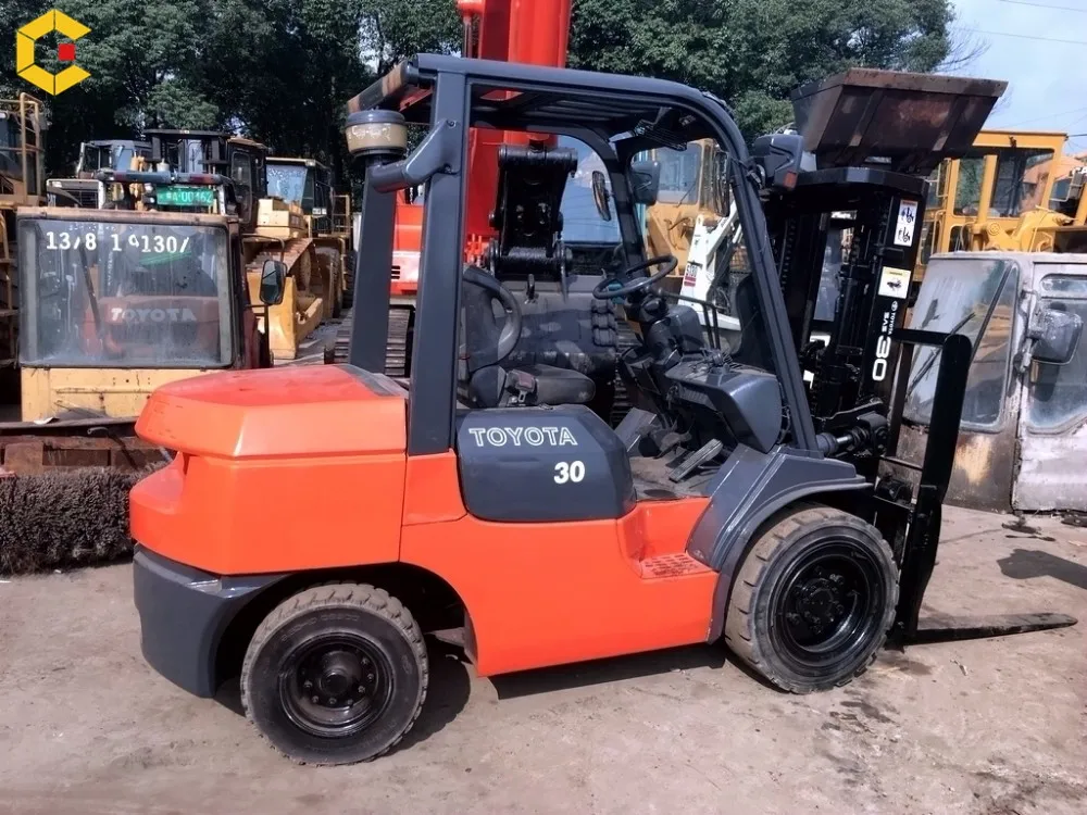Original japanese Used Diesel Forklift Toyota 3T With Good Quality