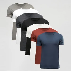 Ring Spun Cotton Fitness Blank T-shirt Mens Custom Design T-shirt Ring Spun Cotton Fitness Blank T-shirt Mens Custom Design T-shirt