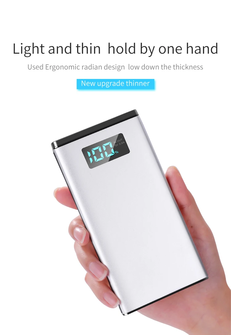 Joyroom wholesale consumer electronics metal portable charger smart mini powerbank 10000mah - ANKUX.COM