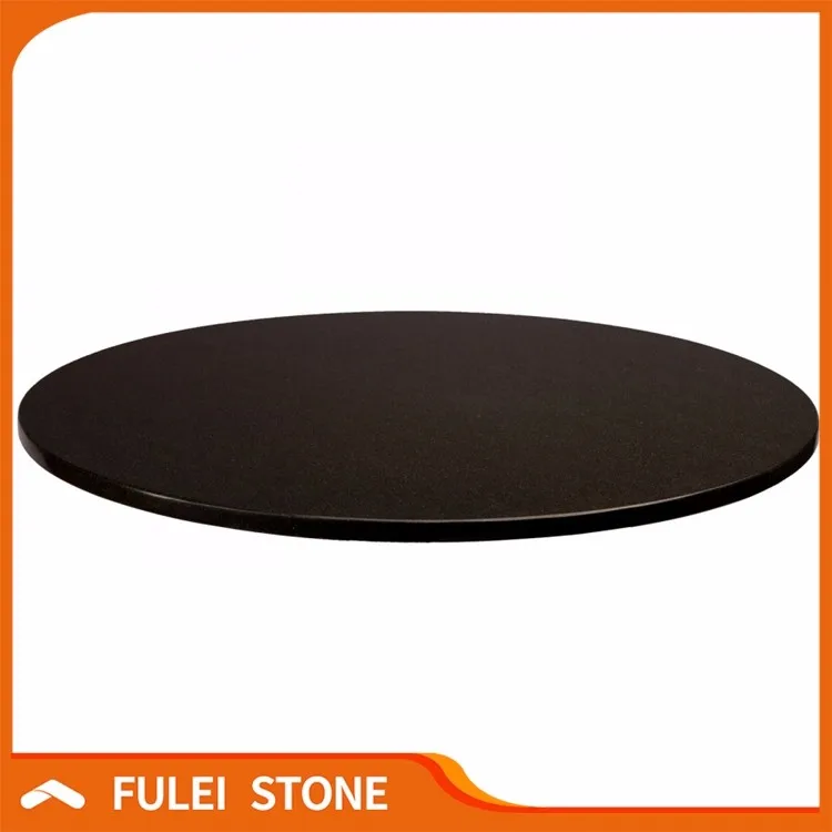 Lowes pre cut round absolute black granite top dining coffee table top