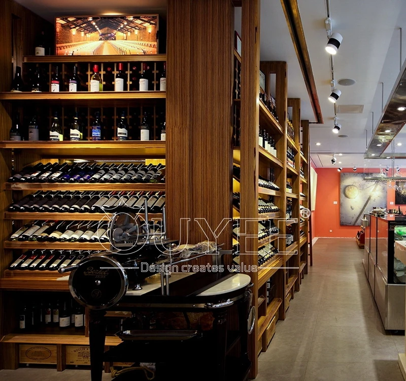 Elegant Wine Shop Decoration Furniture - OUYEE Design
