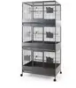 Chinese Manufacturer Three Layers Metal Parrot cage Bird And Aviary For Bird ,Bird House Wholesale
