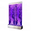 Dancing Bubble Water Feature , floor Standing Water Bubble Panel Indoor Water Feature Decoration Bubble Wall Dividers