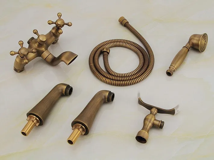 Wholesale high quality water saving antique cheap bath sets shower set