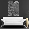 Removable Kids Room Home Decor Art Vinyl Quotes Wall Decal Inspirational Wall Stickers