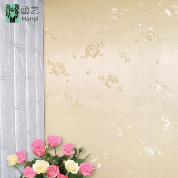New Design Pvc 3d Wallpaper Home Decoration Beautiful Rose Flower Wallpaper Buy 壁紙家の装飾 花の壁紙 美しいローズ花の壁紙 Product On Alibaba Com