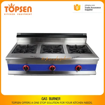 Stainless Steel Kompor Gas Industri 3 Dapur Burner Stainless Steel Kompor Gas Industri 3 Dapur Burner