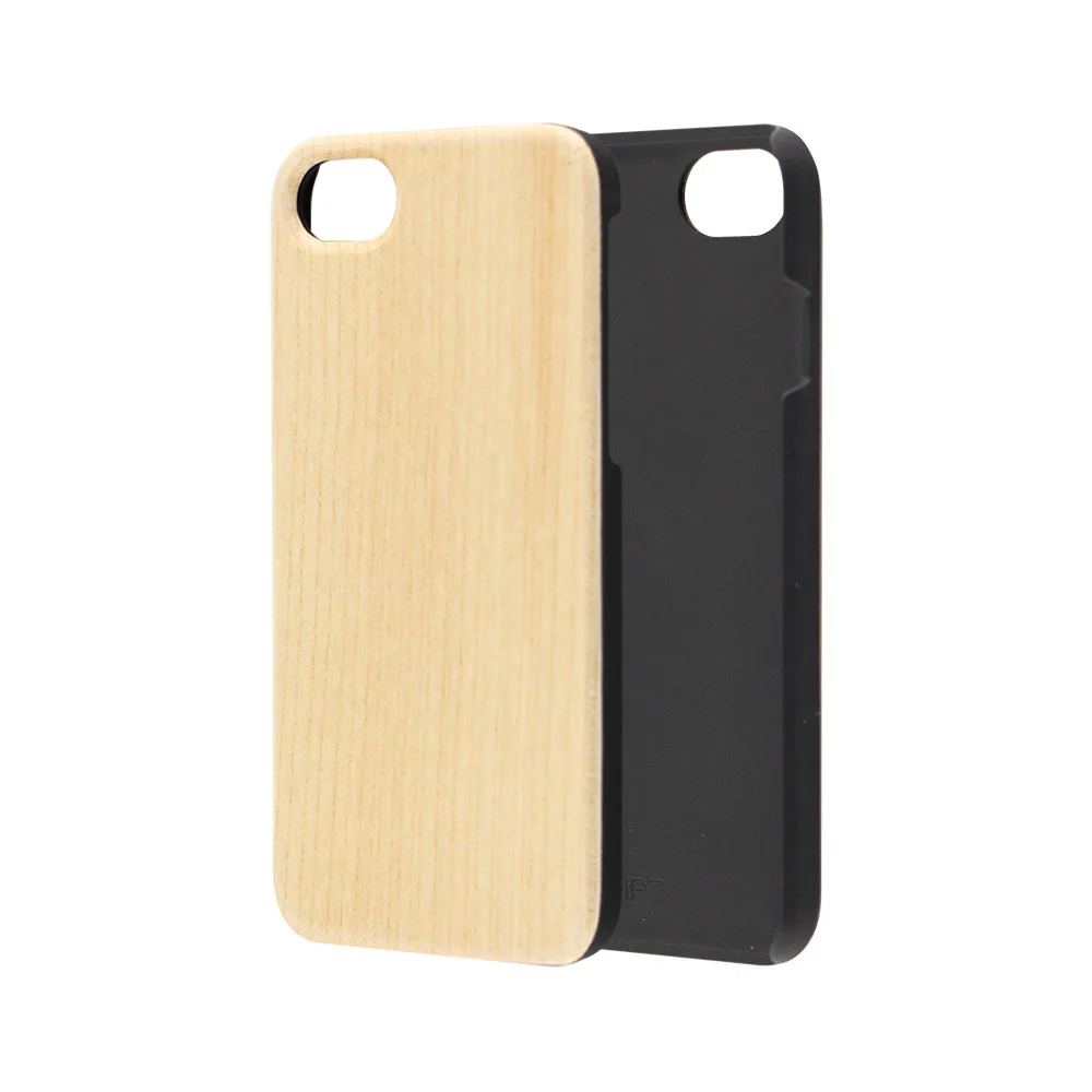 Eco Friendly For iPhone Case Wood Phone Case Custom Print  Phone Cases