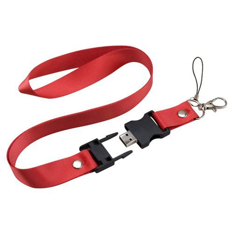 2gb/4gb/8gb Lanyard Neck Strap For Flash Drive Id Card Holder Keychain