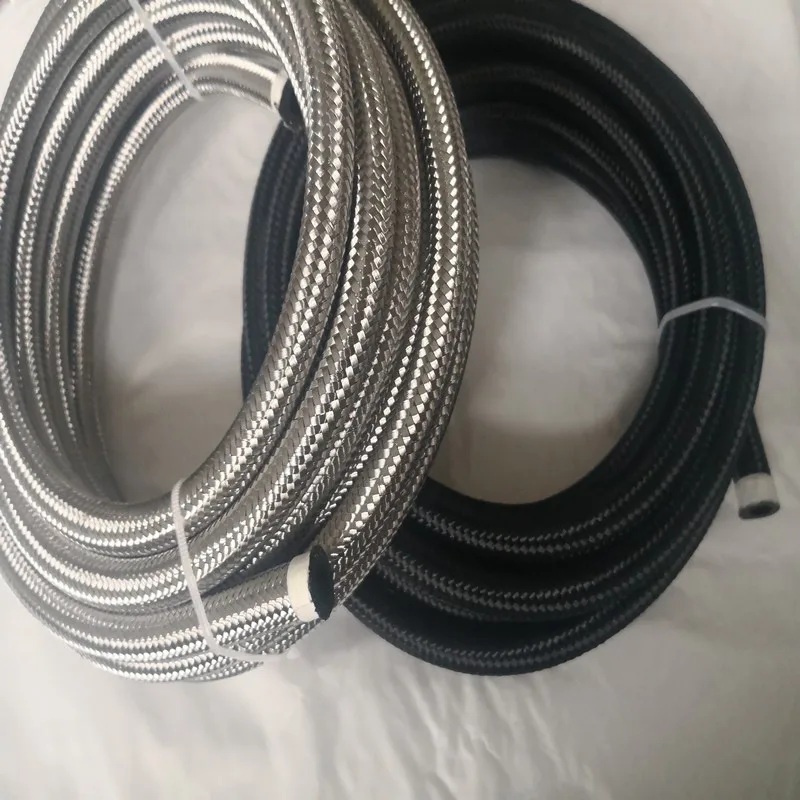 Epdm Rubber Air Brake Hose 10*19mm Pva Fabric Hydraulic Assembly Sae