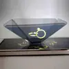 Cheap price 3D Holographic Hologram Display Pyramid Suck Stand Projector For Android smartphone