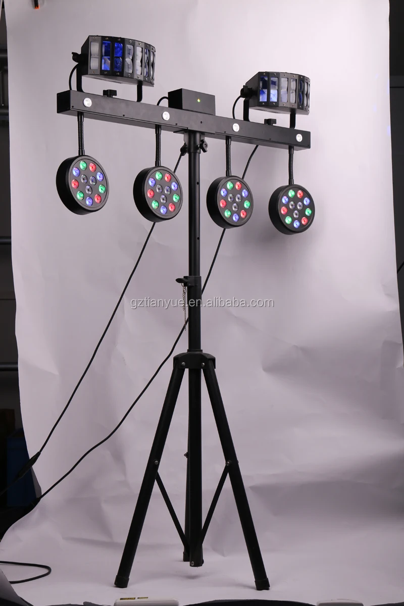 2019 Whole Sale Professional Dj Light 12x1w Rgbw 4 Led Par System Led