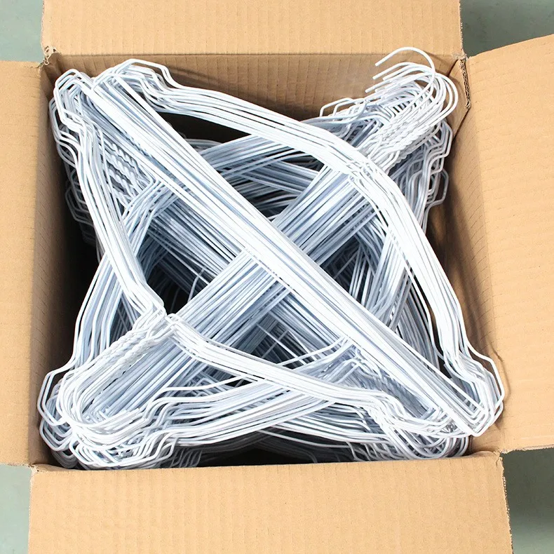 Factory Wholesales Cheap Price Plastic Coated Laundry Wire Hanger Buy