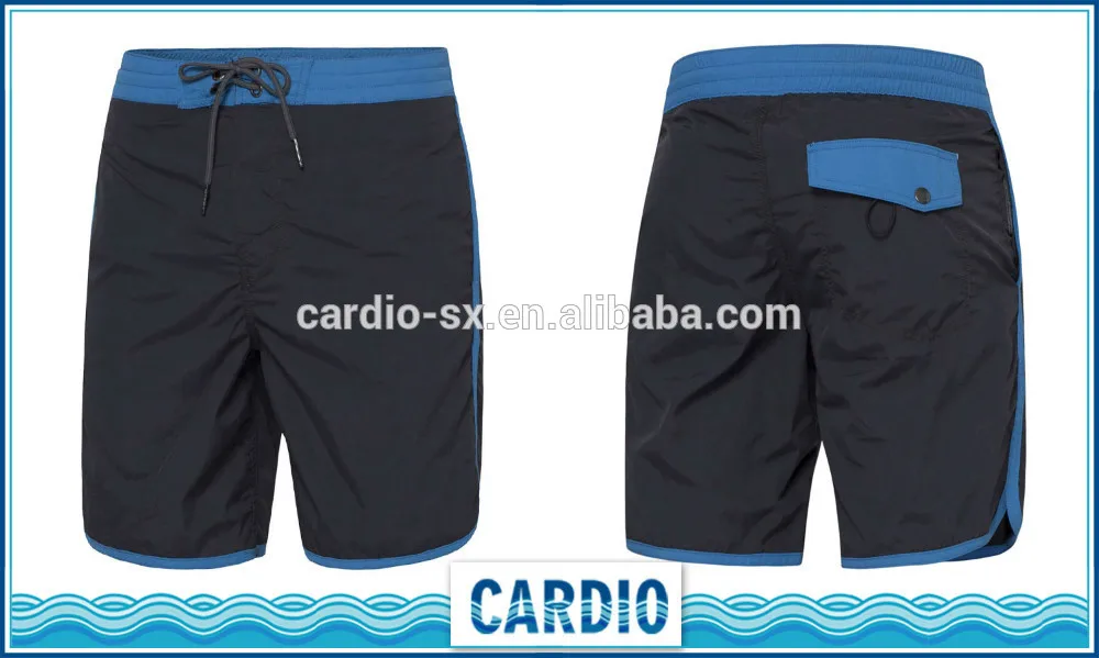 Portugal Black Print Men's Beach Boardshorts Swimtrunks Quick Dry - Buy ...