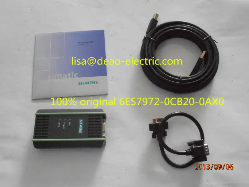 PC USB-PPI PLC Cable for Siemens S7 200/300/400 6ES7 972-0CB20-0XA0 USB-MPI 