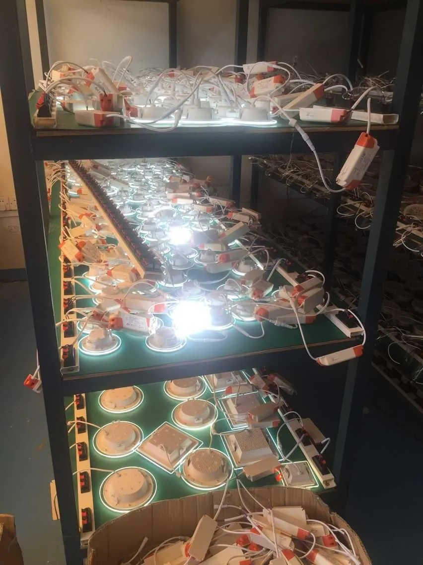 Dimmable Round Led Glass Panel Light Downlight 5w 6w Cut Out Size 75mm