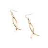 Europe and the United States explosion models minimalist wind geometry Bohemian long women's earrings