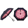 Singal Light Inverted Umbrella and Reverse Car Umbrella Windproof