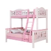 Best Selling Newest Pink Dream OEM Durable Solid Pine Wooden Kids Bunk Bed