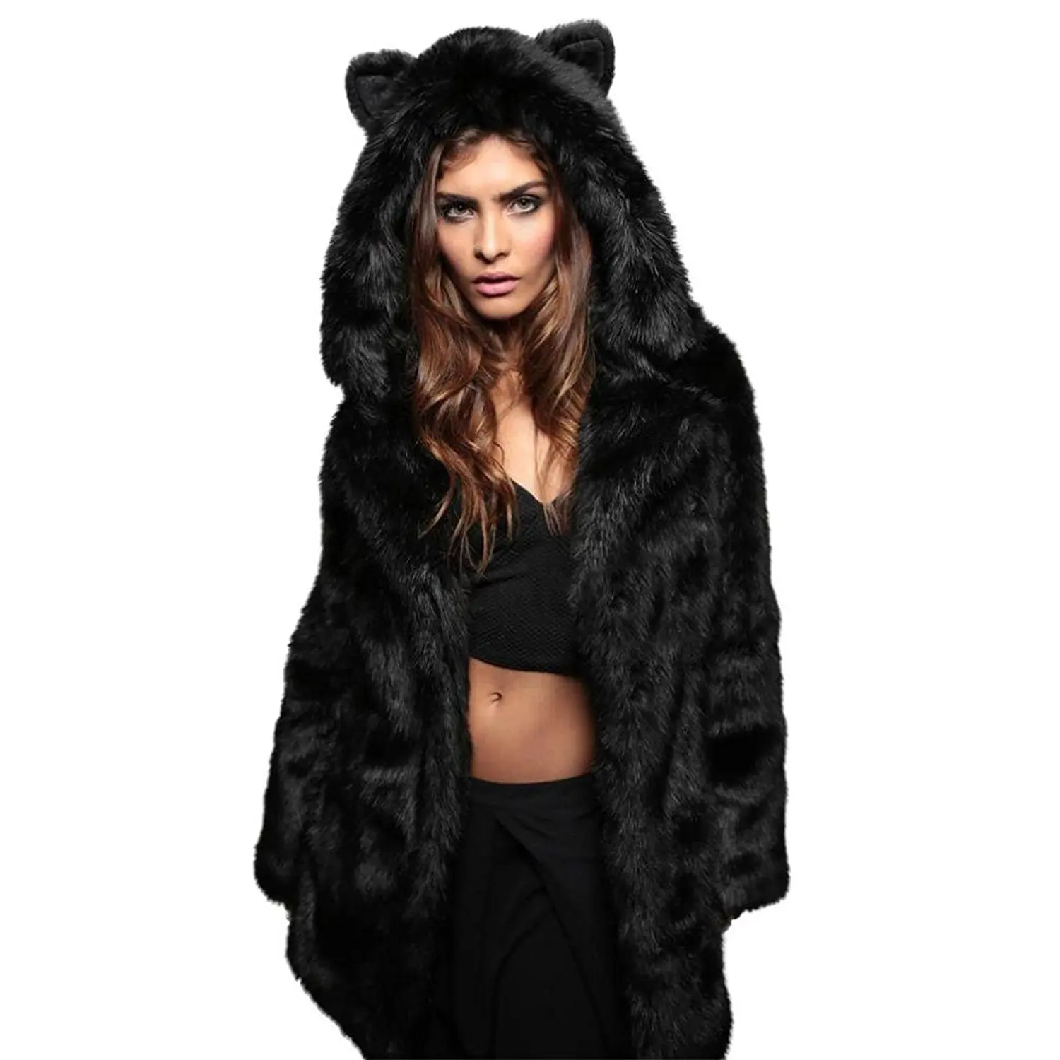 Cheap Fluffy Hood Coat Find Fluffy Hood Coat Deals On Li