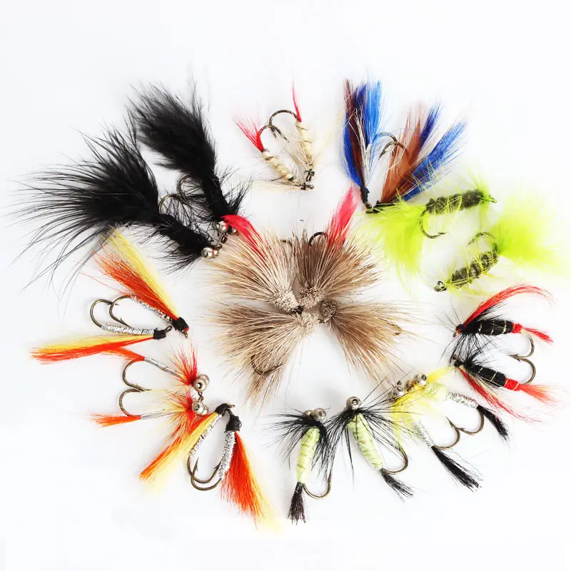 Trout Bass Fishing Tackle Fly Fishing Flies Lures Dry Wet Fishing Lure