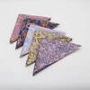 High Quality Suit Mens Woven Pocket Square For Wholesale