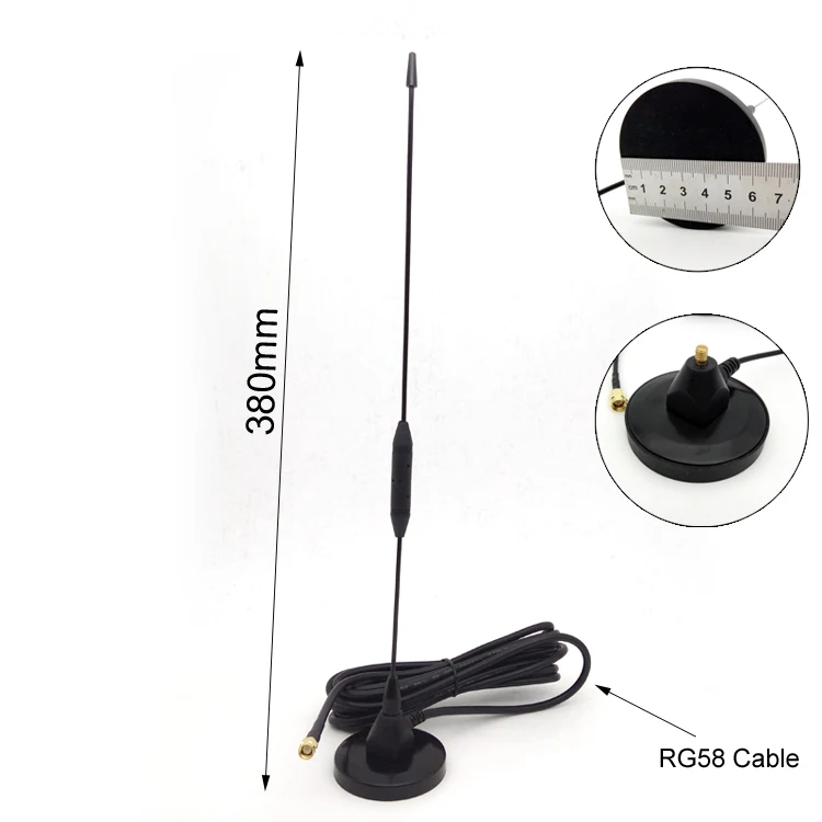 4G LTE Signal Booster Router External Antenna With Magnetic Base SMA