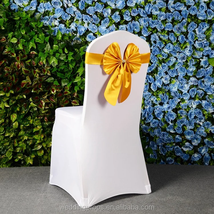 Wedding Decoration Chair Cover Bow Chair Tie Backs For Chiavari Chair