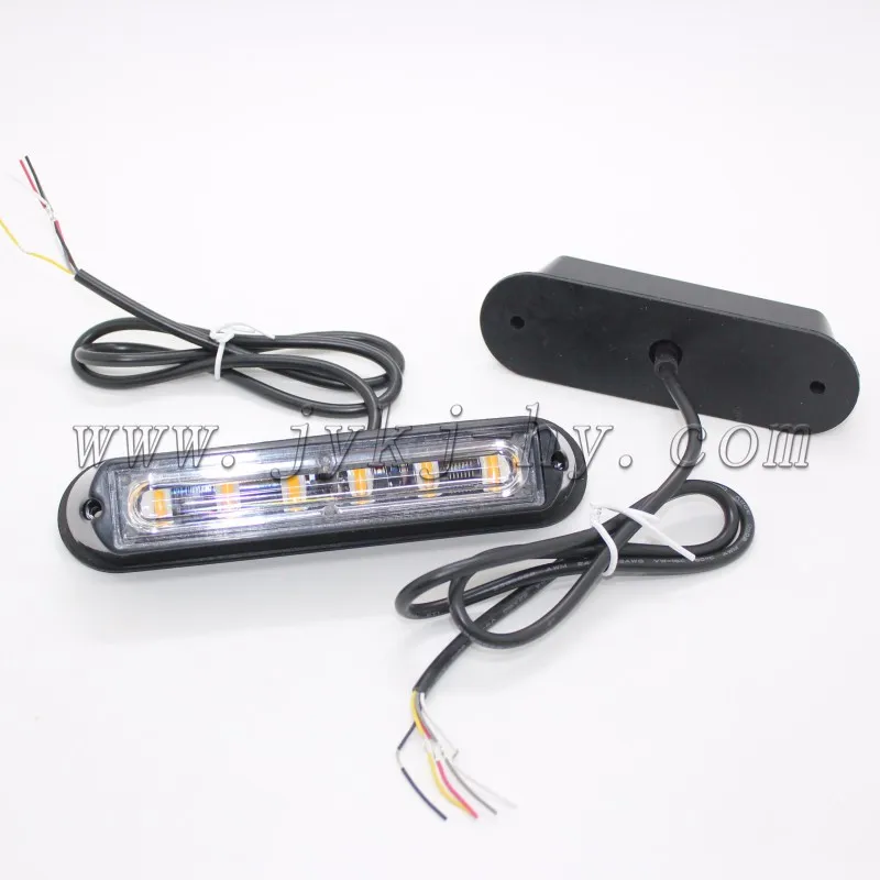 Amber 12v 24v motorcycle LED strobe light