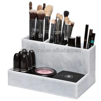 Factory Direct Sale Marble Acrylic Makeup Brush Holder For Display , Buy Marble Makeup Brush,Acrylic Brush Holder,Makeup Brush Holder Product on