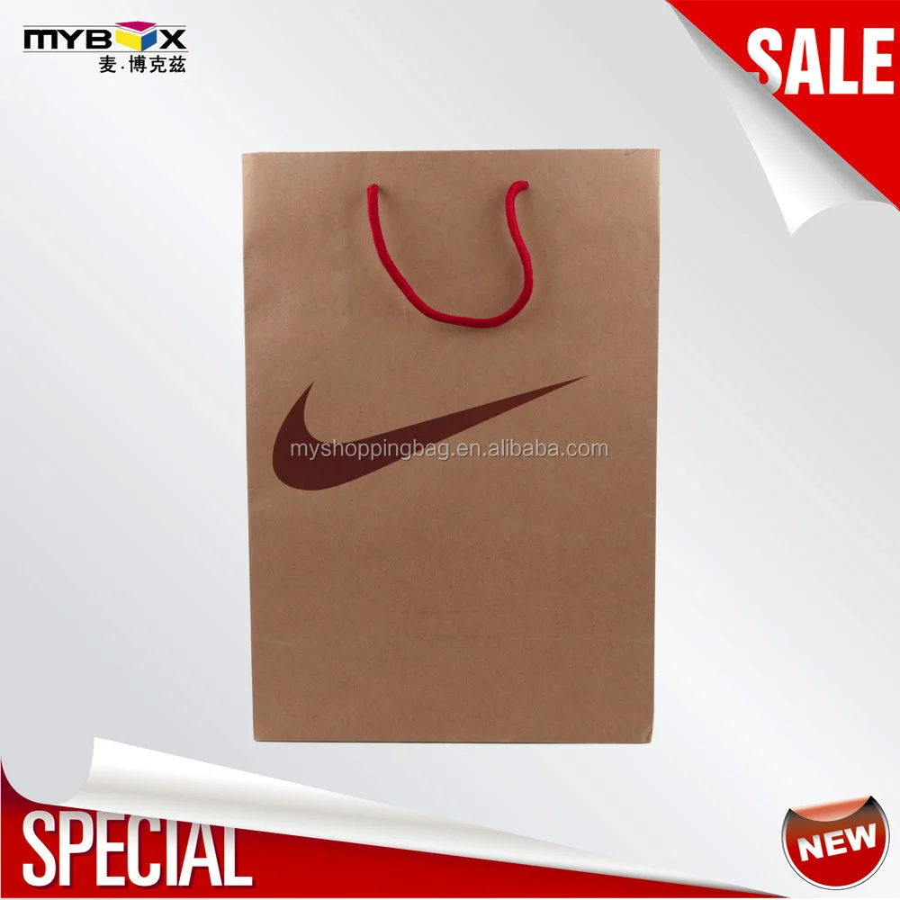 High-Quality Nike Paper Bag in Many Fun 