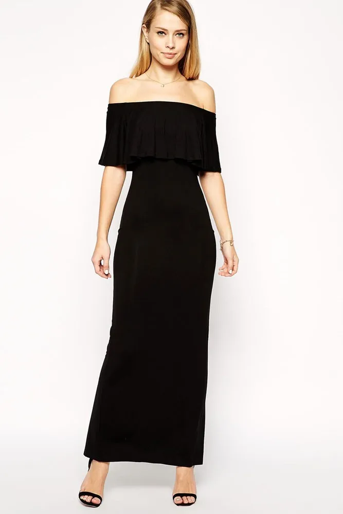 bardot evening dress
