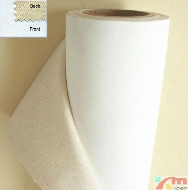 ECO-solvent waterproof linen inkjet canvas roll