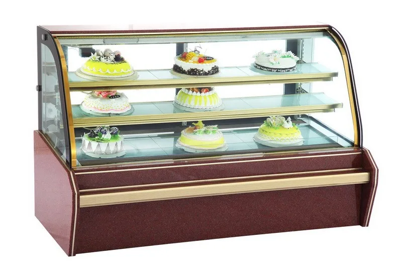 Refrigerated Bakery Pastry Freezer Showcase For Cake Bread Sandwich ...