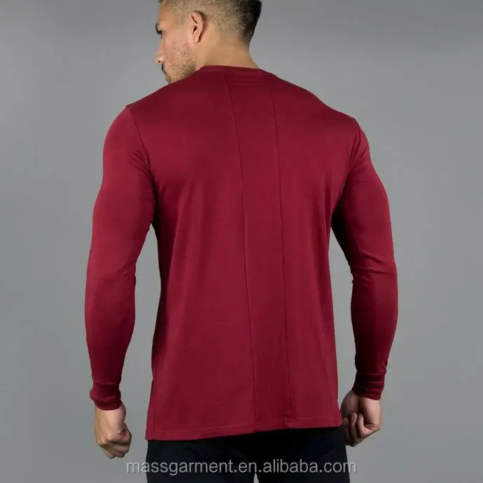 mens polyester spandex long sleeve shirts