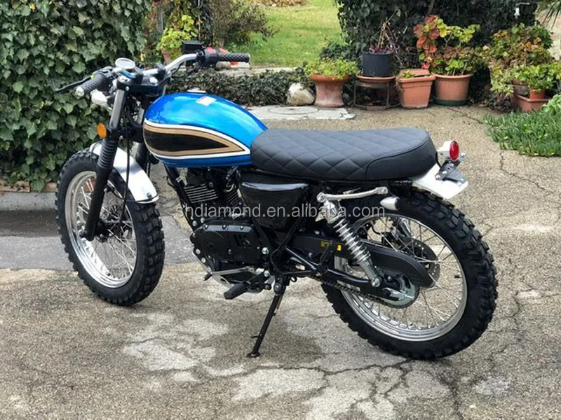 old scrambler motorcycle