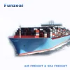 China sea ocean shipping best freight rates to UK Canada USA----Skype:funzealmax