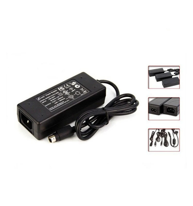 ABLEGRID 6-Pin 12V + 5V AC Adapter Power Supply For HDD Enclosure Case – Cord & Charger