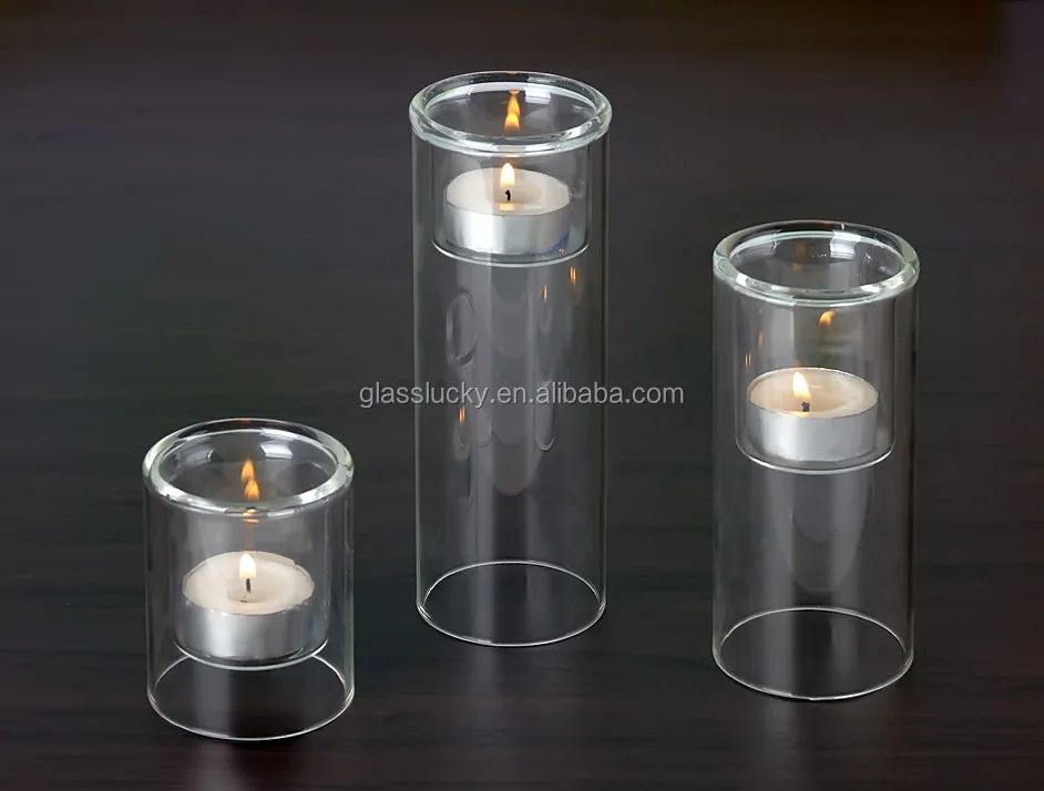Wholesale Decorative Clear Floating Glass Candle Holder Buy Glass