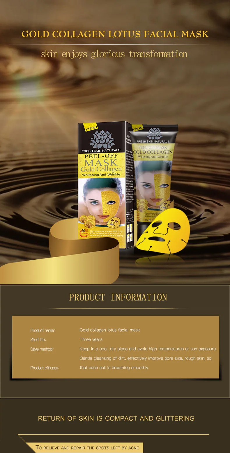 24k Gold Collagen Cream Exfoliate And Moisturize Buy 24k Gold