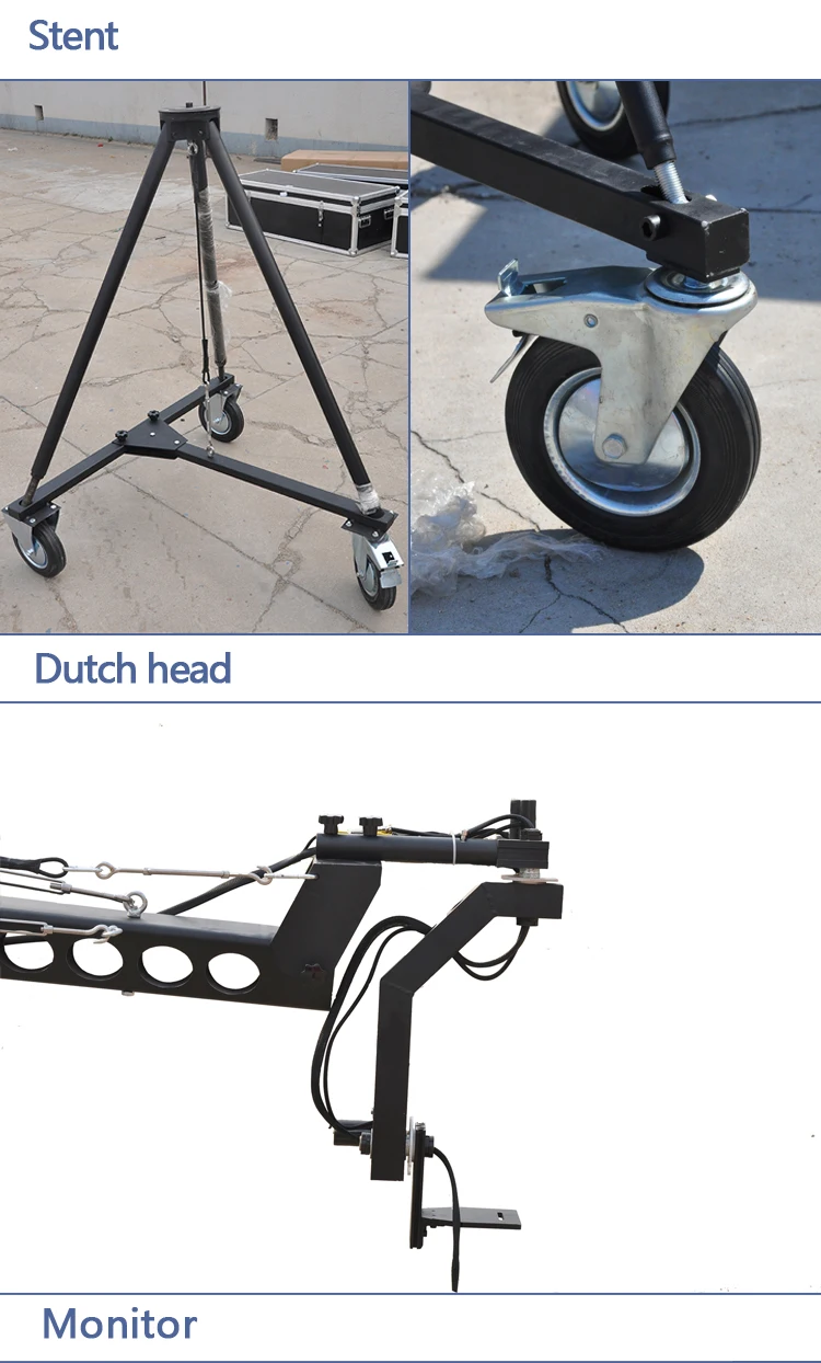 Ideal10 Meters Jimmy Jib Video Camera Crane For Video Camera Jib