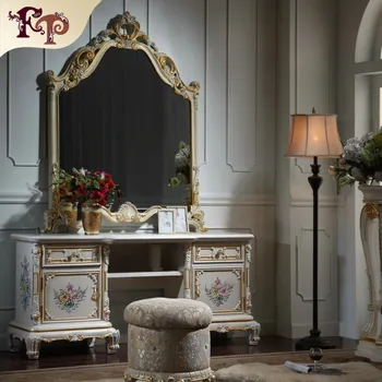 Royal Luxury Bedroom Furniture European Home Furniture Foshan Europe Style Dressing Table With Mirror Buy European Style Carved Dressing