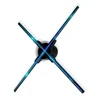 2019 New Advertising Product High Resolution APP Control A2 A3W LED 3D Hologram Fan with Wifi